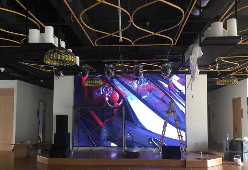 北京水魔方外餐厅 室内全彩P3